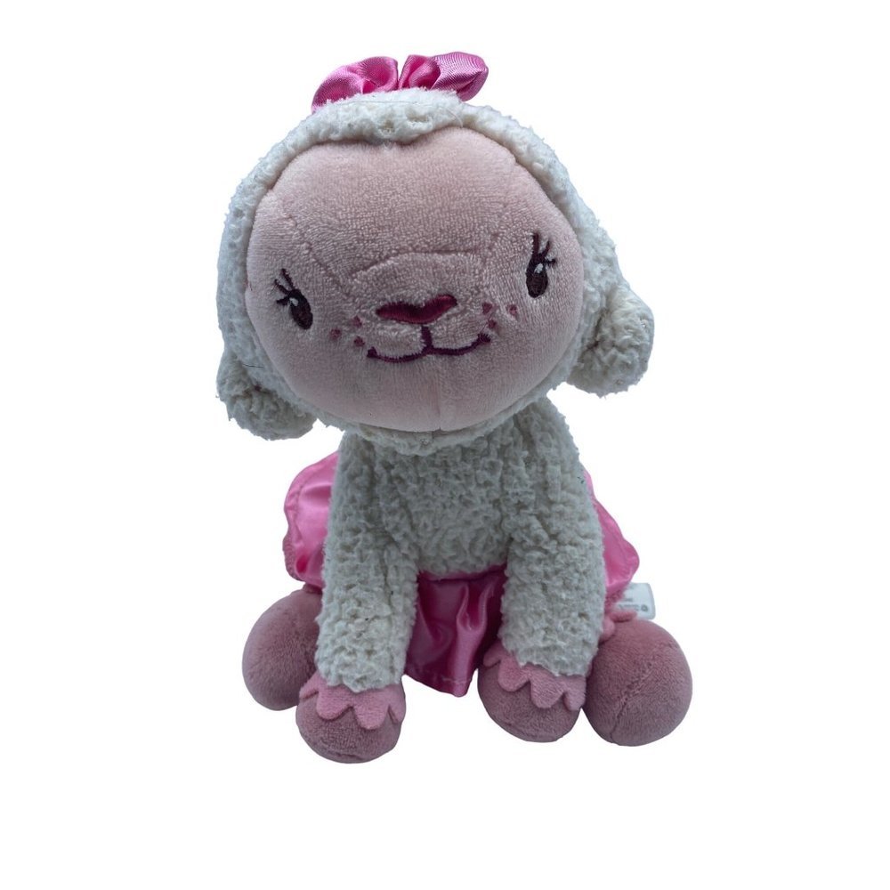 The Disney Store Doc McStuffins Lambie Ballet Ballerina Stuffed‎ Animal Plush 7”